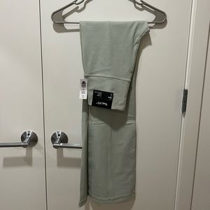 Aritzia TNA high rise long kick flare pants